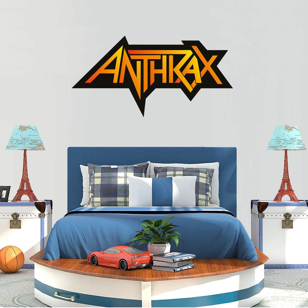 Anthrax Band Rock Logo Sticker