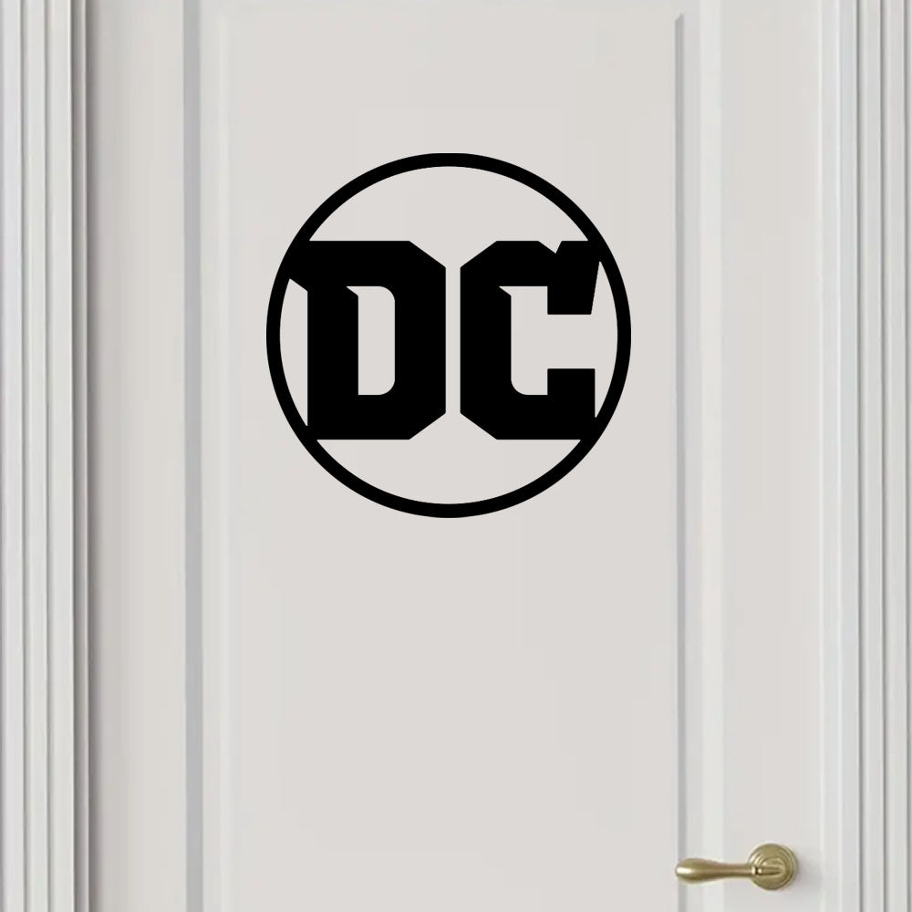 DC Comic Superhero Logo Vinyl Decal Sticker for Home, wall, décor, bar