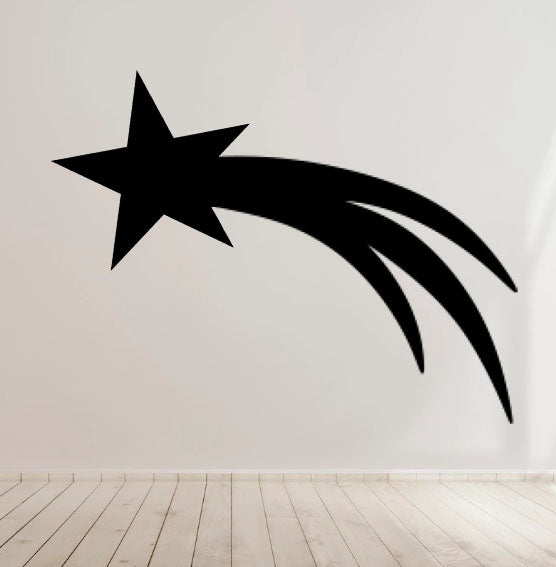 Shooting Star Vinyl Decal for Car laptop Window Bumper Wall Truck