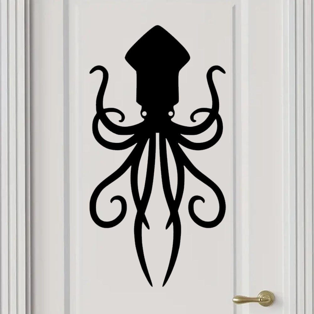 Squid Vinyl Decal Sticker for Home, wall, décor, bar, café