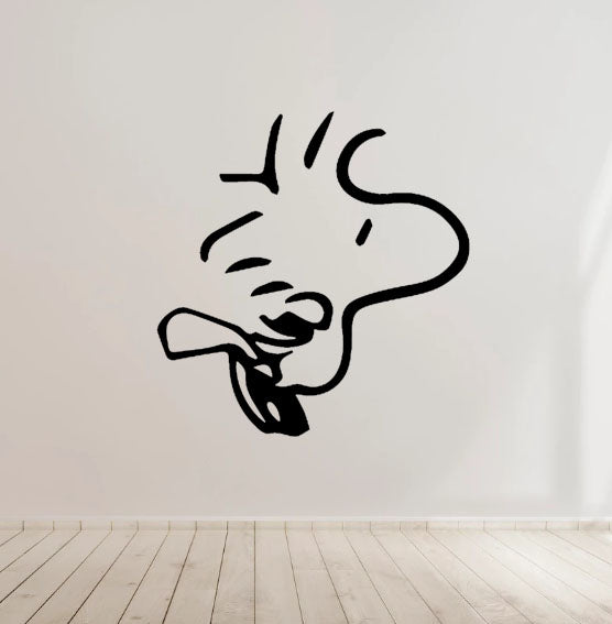 Woodstock Snoopy Cartoon Vinyl Decal Sticker for Home, wall, décor, bar, bedroom