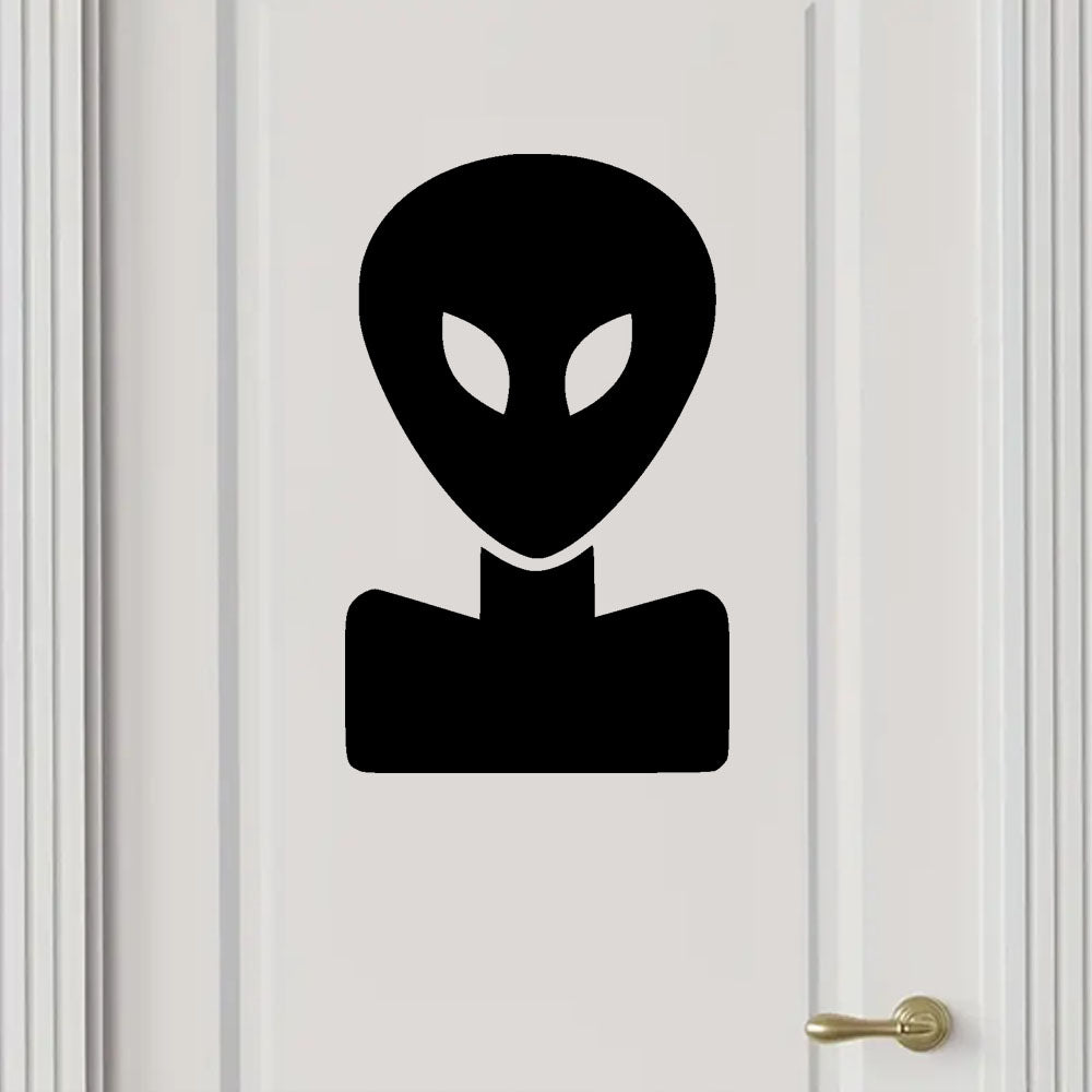 Alien Space Sticker Car Decal Window Laptop Kids room Waterproof UK