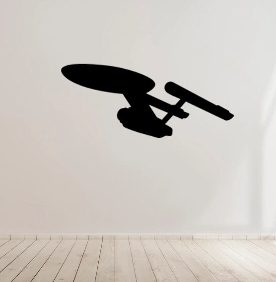 Enterprise Star Trek - Vinyl Decal Sticker for Home, wall, décor, bar, room