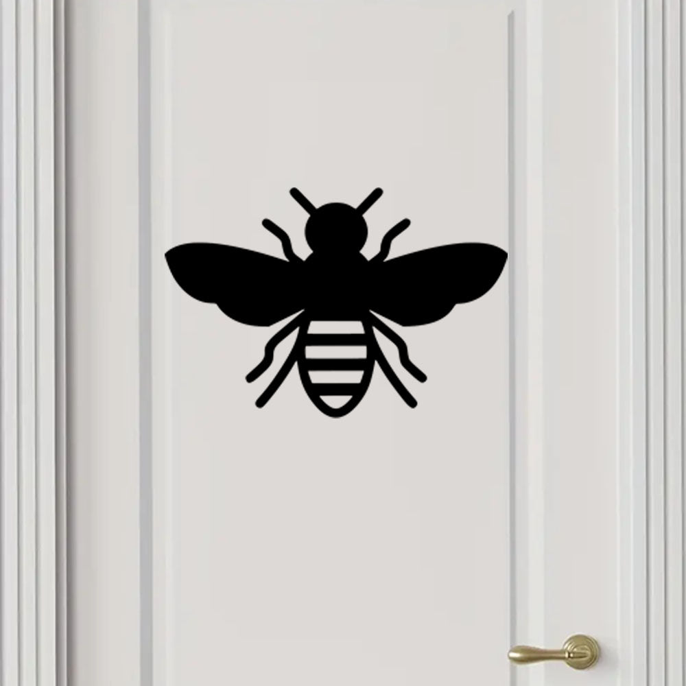 Bumble Bee Silhouette Art Vinyl Decals Car Window Bumper Waterproof Stickers