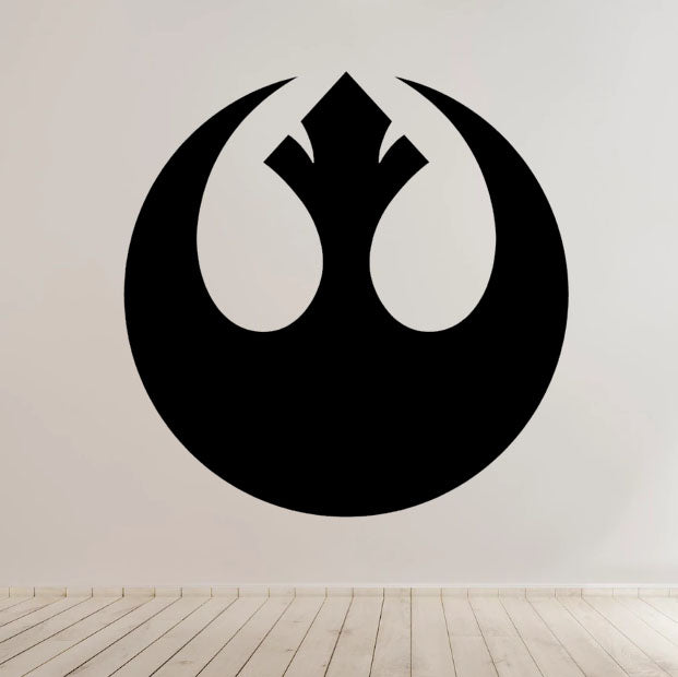 Rebel Alliance Star Wars Vinyl Decal Sticker for Home, wall, décor, bar, room