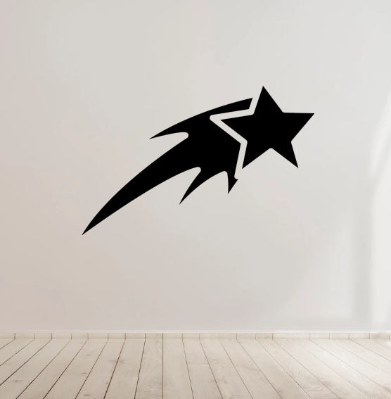 Shooting Star Vinyl Decal for Car laptop Window Bumper Wall Truck