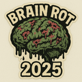 Gamer Brain Rot PC Decal - Vinyl Decal Sticker for Home, wall, décor, bar, room