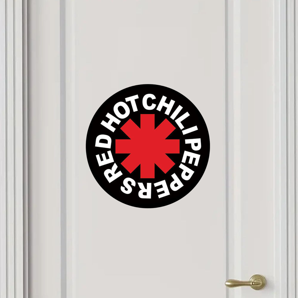 Red Hot Chill Peppers Band Logo Wall art Sticker Decal for Car laptop