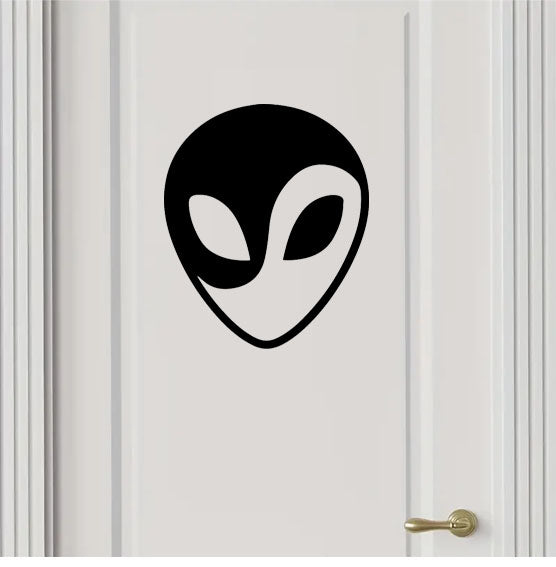 Alien Space Sticker Decal - Car Body Window Bumper Vinyl