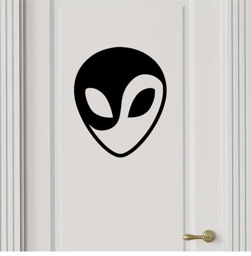 Alien Space Sticker Decal - Car Body Window Bumper Vinyl