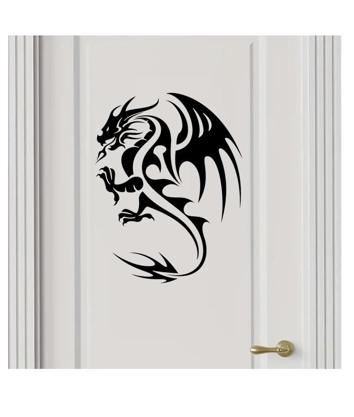 Welsh Dragon Wales Cymru Sticker Decal for Home, wall, décor, bar, café