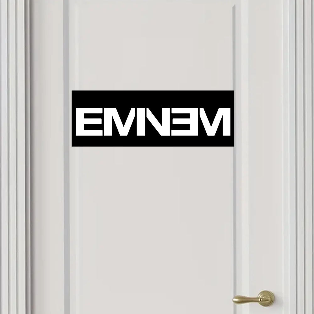 Eminem Logo Band Vinyl Sticker Decal for Car Window Bumper Waterproof Stickers