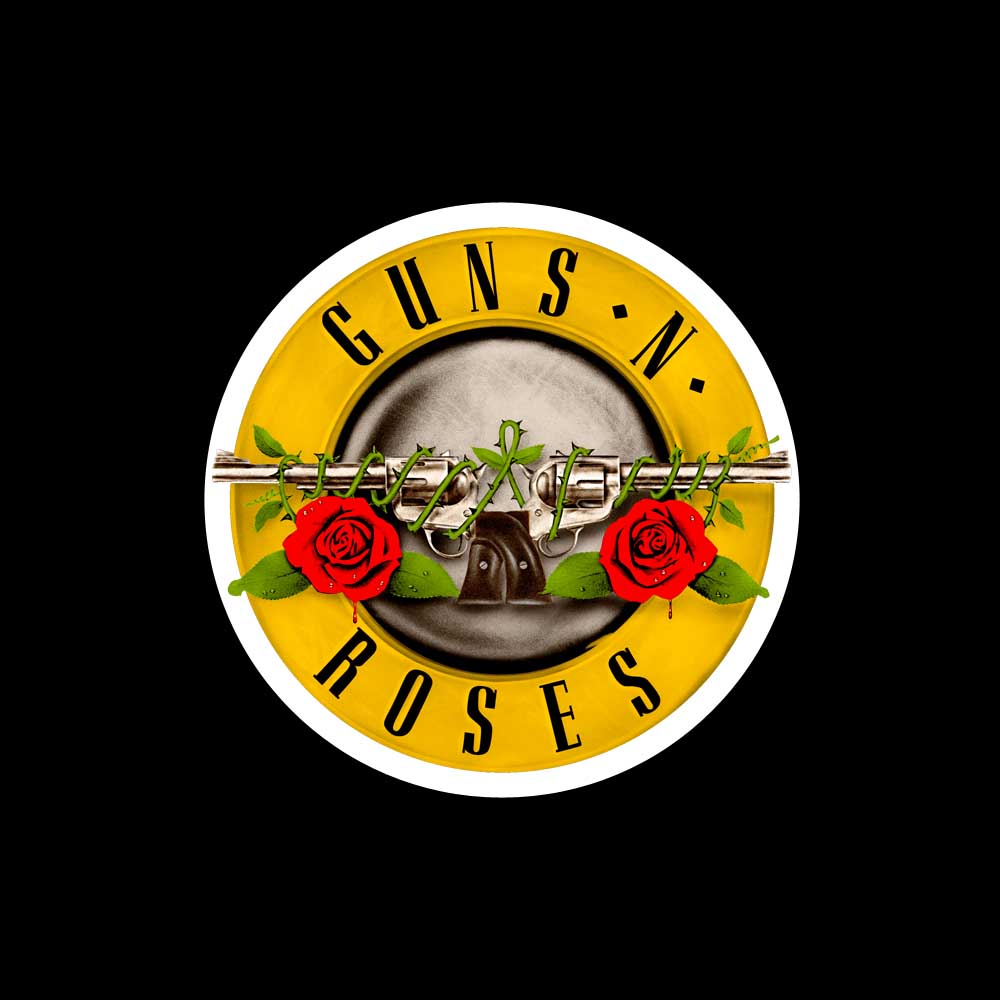 Guns N Roses Rock Band Logo Band Vinyl Sticker Decal for Window