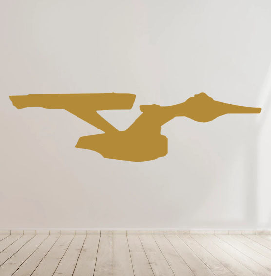 Enterprise Star Trek 1979 - Vinyl Decal Sticker for Home, wall, décor, bar, room