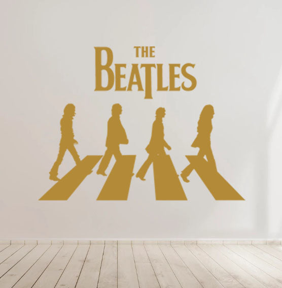 The Beatles Zebra Crossing Vinyl Decal Sticker for Home, wall, décor, bar, laptop