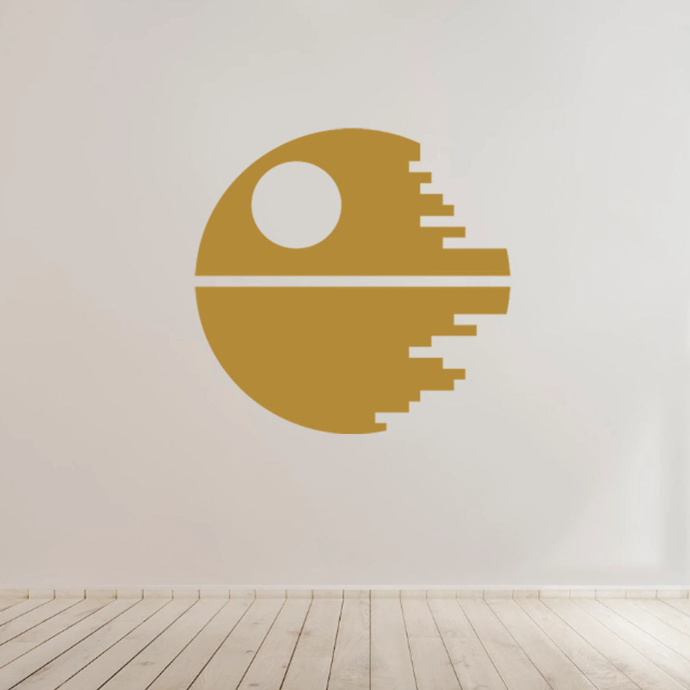 Star Wars Death Star - Vinyl Decal Sticker for Home, wall, décor, room