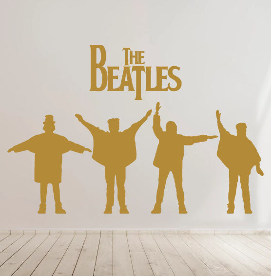 The Beatles - Vinyl Decal Sticker for Home, wall, décor, bar, laptop, Mac Air