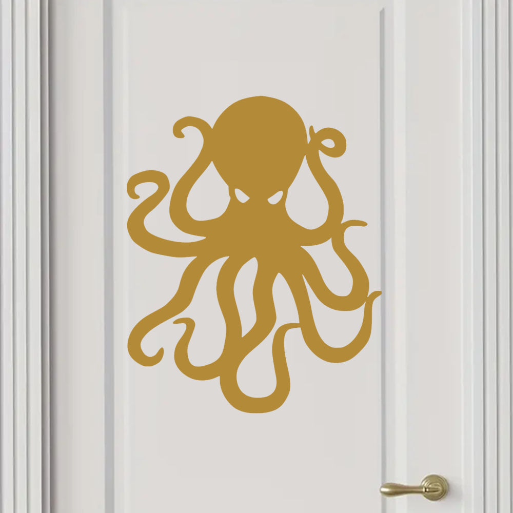 Octopus Vinyl Decal Sticker for Home, wall, décor, bar, café
