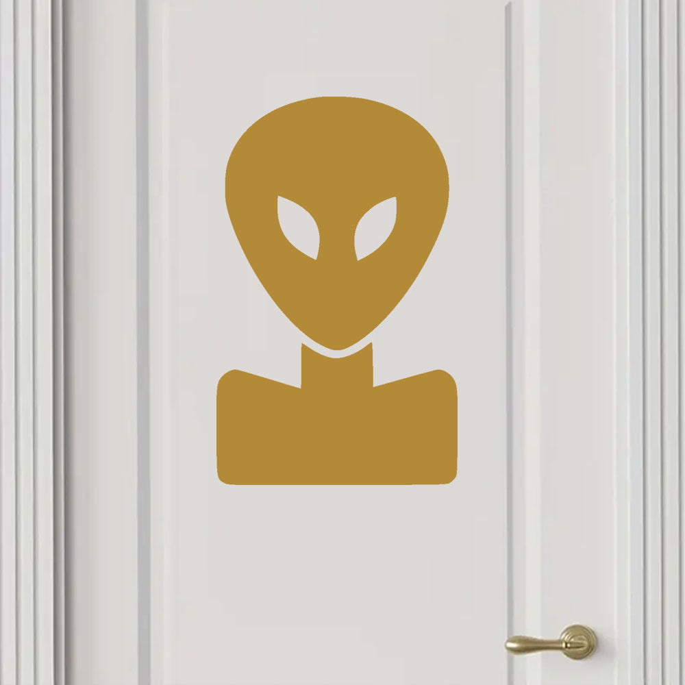 Alien Space Sticker Car Decal Window Laptop Kids room Waterproof UK