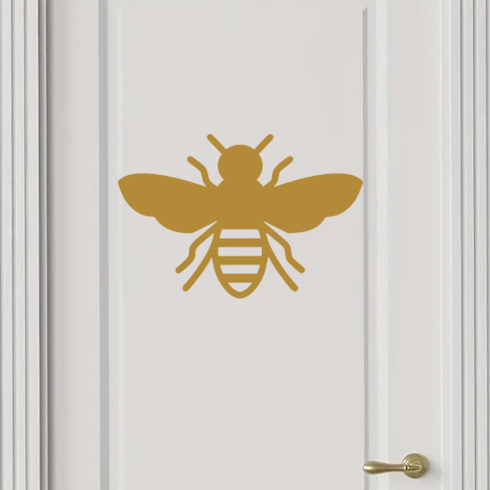 Bumble Bee Silhouette Art Vinyl Decals Car Window Bumper Waterproof Stickers