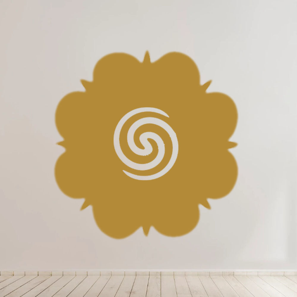 Borneo Rose Flower Tribal Vinyl Decal for Car laptop Window Bumper Wall Truck