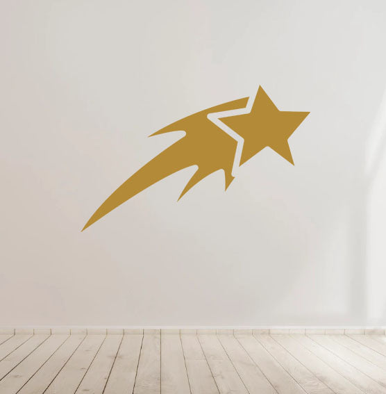 Shooting Star Vinyl Decal for Car laptop Window Bumper Wall Truck