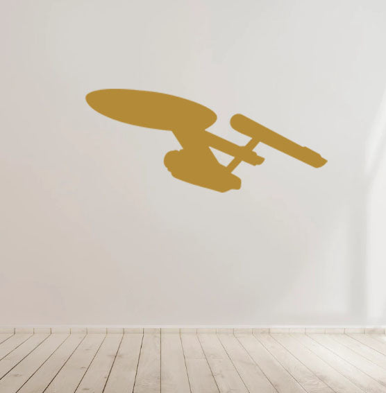 Enterprise Star Trek - Vinyl Decal Sticker for Home, wall, décor, bar, room