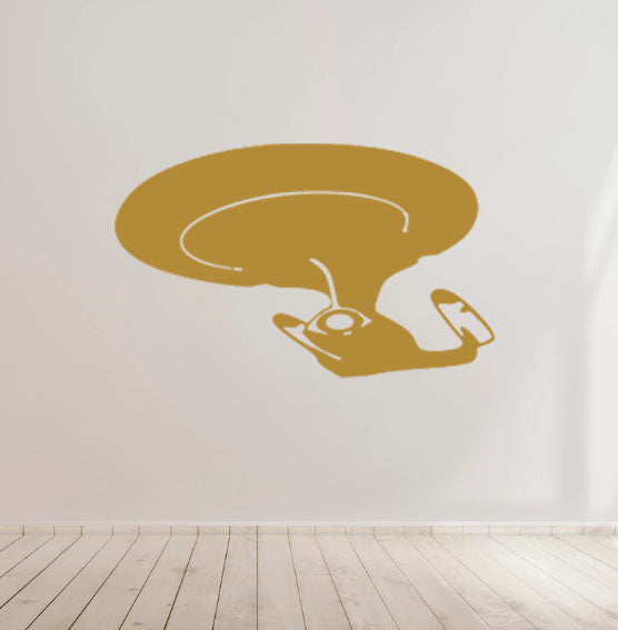 Enterprise Star Trek - Vinyl Decal Sticker for Home, wall, décor, bar, room