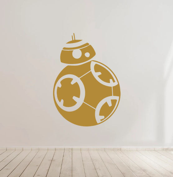 BB8 star wars Stickers Deca Robot Window Car Room Kids Waterproof UK