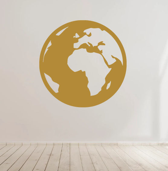 Earth Planet World Decal Sticker for Car laptop Window Bumper Wall Truck