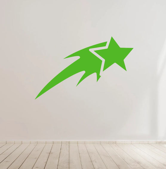 Shooting Star Vinyl Decal for Car laptop Window Bumper Wall Truck