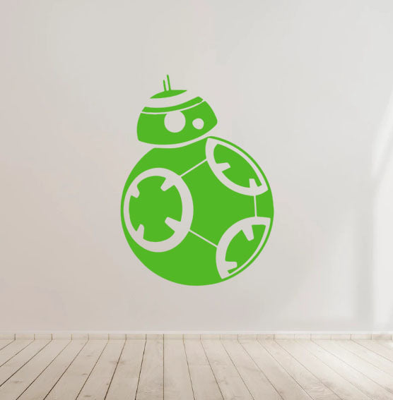 BB8 star wars Stickers Deca Robot Window Car Room Kids Waterproof UK