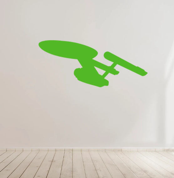 Enterprise Star Trek - Vinyl Decal Sticker for Home, wall, décor, bar, room