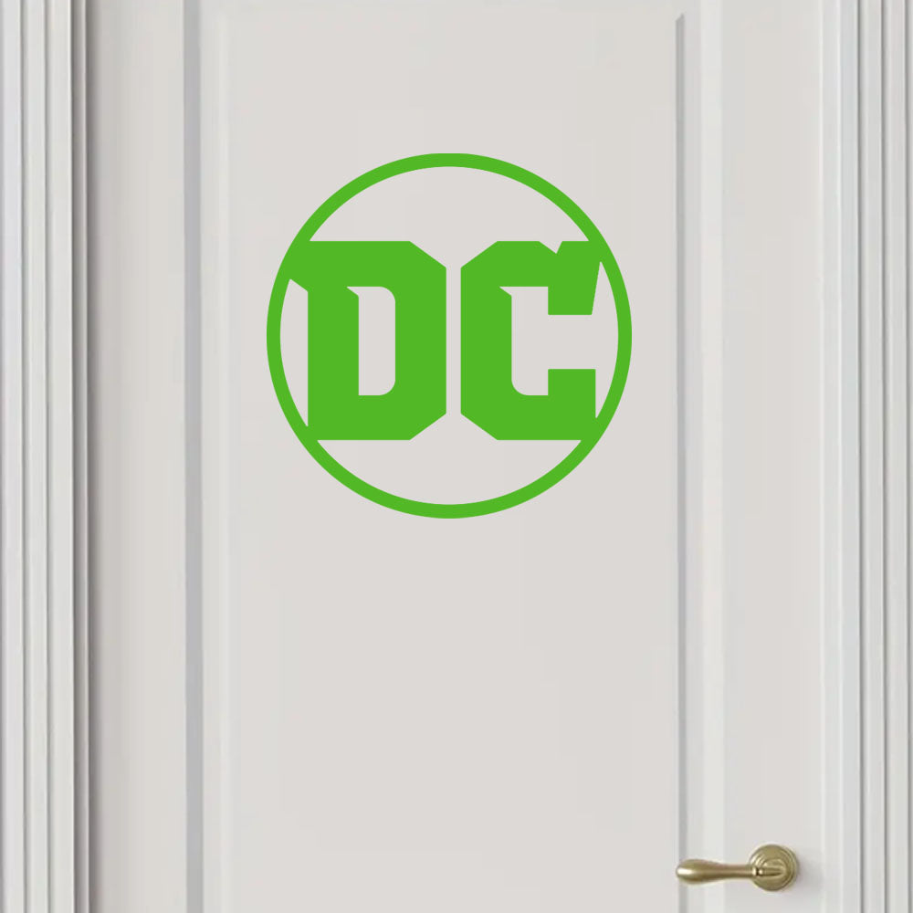 DC Comic Superhero Logo Vinyl Decal Sticker for Home, wall, décor, bar