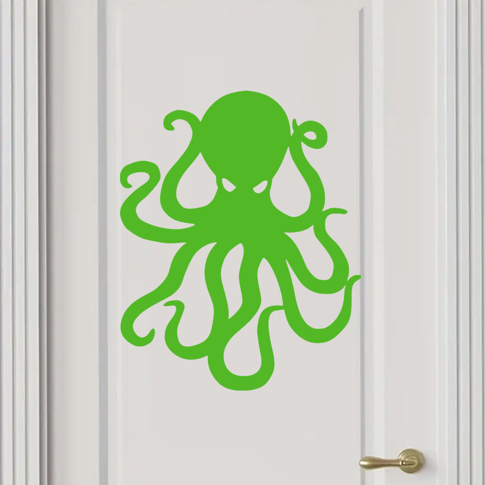 Octopus Vinyl Decal Sticker for Home, wall, décor, bar, café