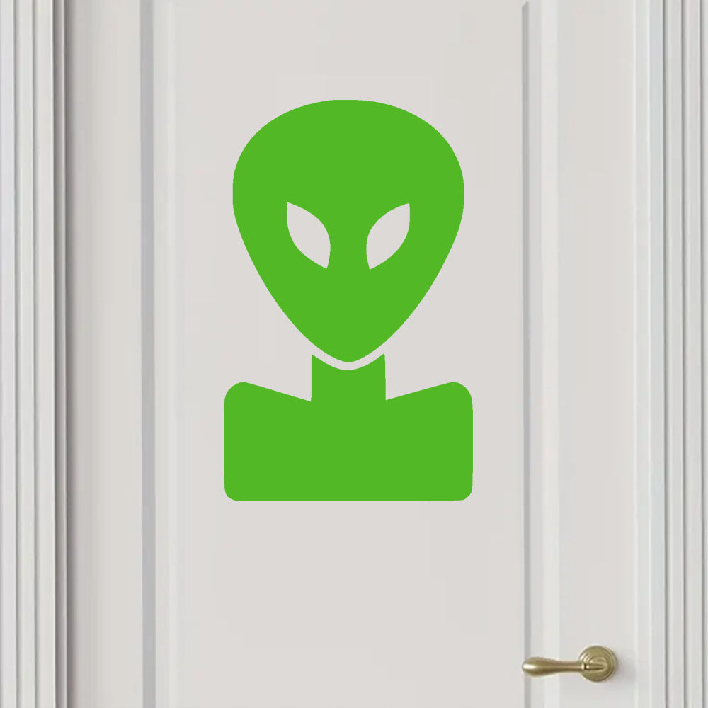 Alien Space Sticker Car Decal Window Laptop Kids room Waterproof UK