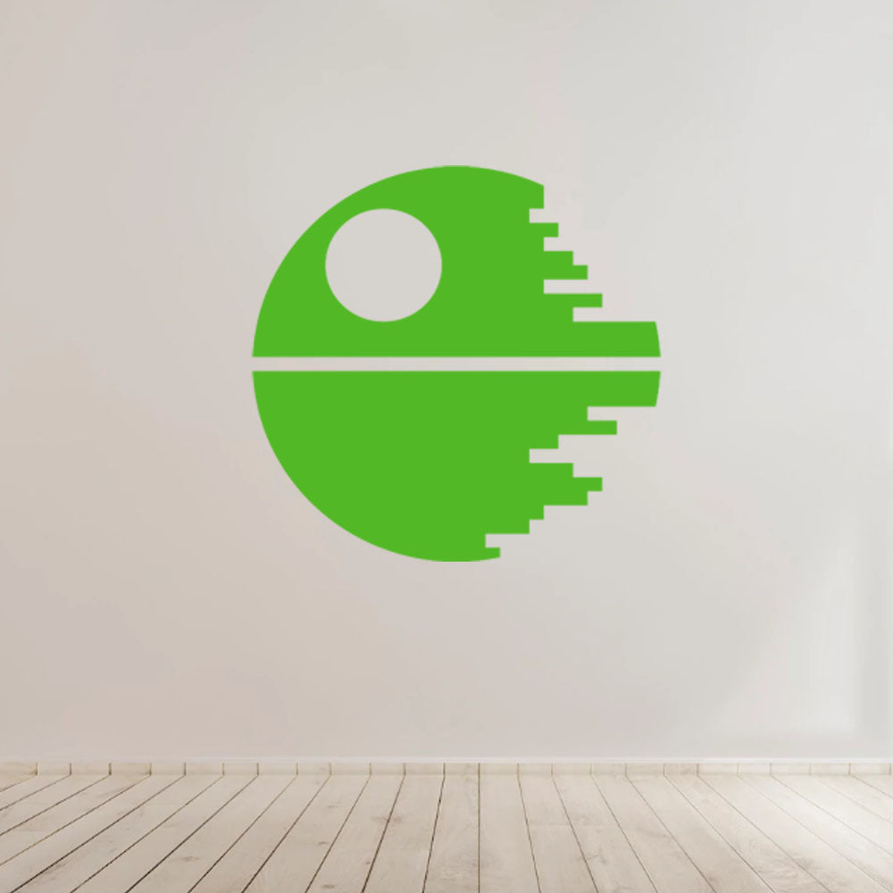 Star Wars Death Star - Vinyl Decal Sticker for Home, wall, décor, room