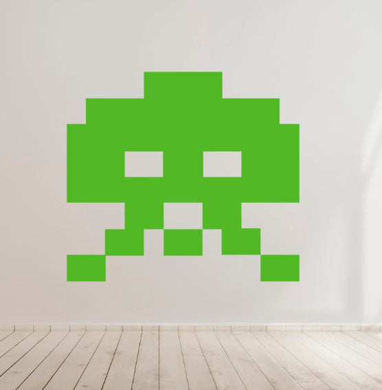 Space invaders Vinyl Decal for Car laptop Window Bumper Wall Truck Kids room