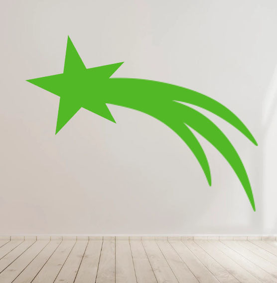 Shooting Star Vinyl Decal for Car laptop Window Bumper Wall Truck