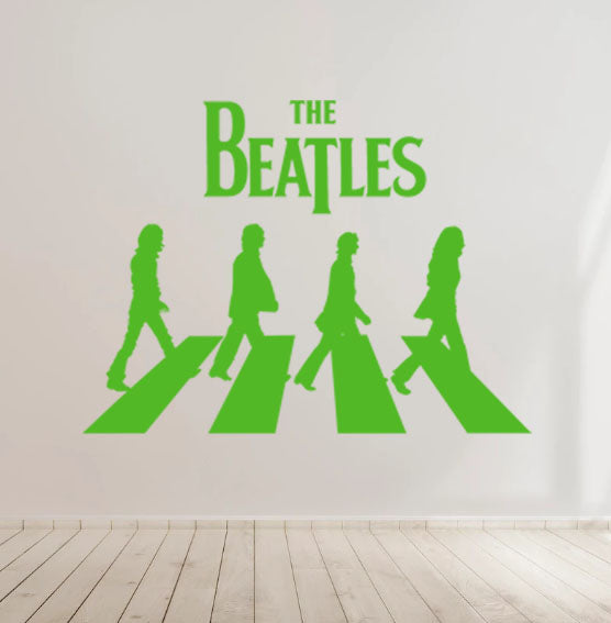 The Beatles Zebra Crossing Vinyl Decal Sticker for Home, wall, décor, bar, laptop