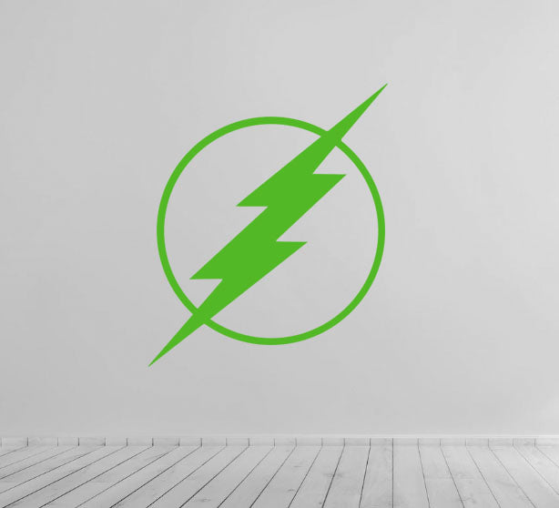 FLASH Superhero Vinyl Decal Sticker for Home, wall, décor, bar, café, Car, Truck