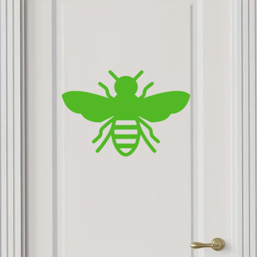 Bumble Bee Silhouette Art Vinyl Decals Car Window Bumper Waterproof Stickers