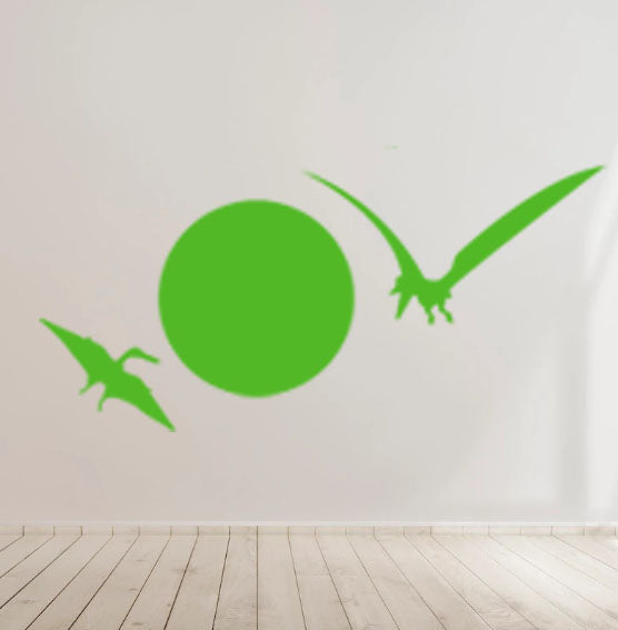 Dinosaur Monster Cave man Vinyl Decal Sticker for Home, wall, Kids room