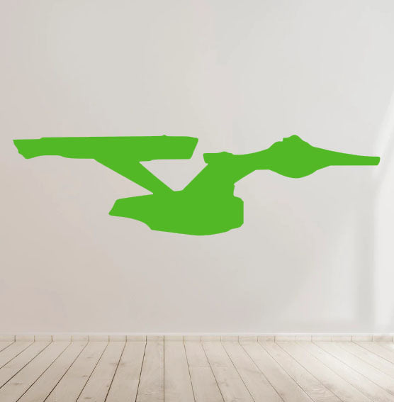 Enterprise Star Trek 1979 - Vinyl Decal Sticker for Home, wall, décor, bar, room
