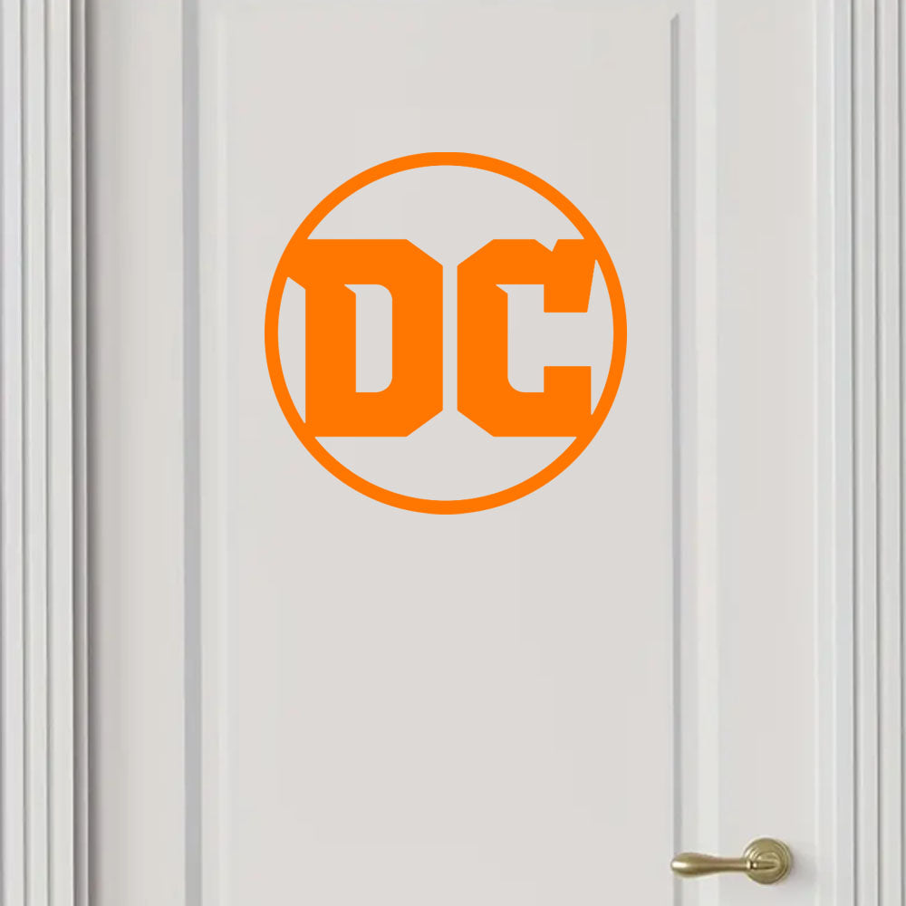 DC Comic Superhero Logo Vinyl Decal Sticker for Home, wall, décor, bar