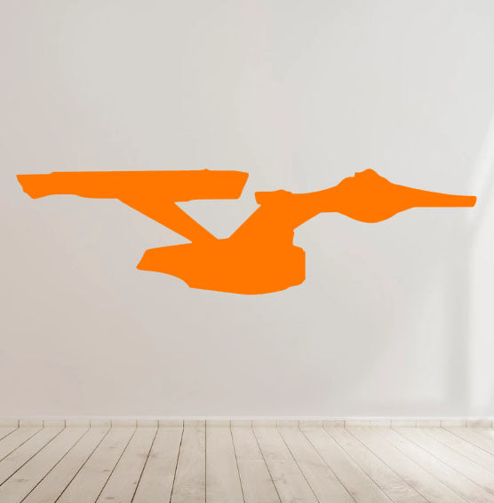 Enterprise Star Trek 1979 - Vinyl Decal Sticker for Home, wall, décor, bar, room