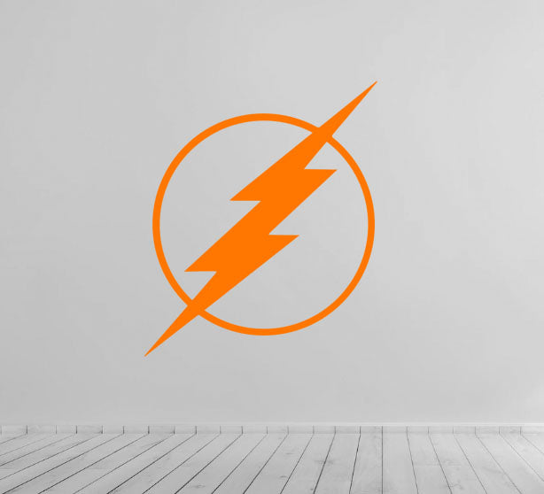 FLASH Superhero Vinyl Decal Sticker for Home, wall, décor, bar, café, Car, Truck