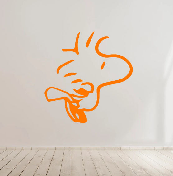 Woodstock Snoopy Cartoon Vinyl Decal Sticker for Home, wall, décor, bar, bedroom