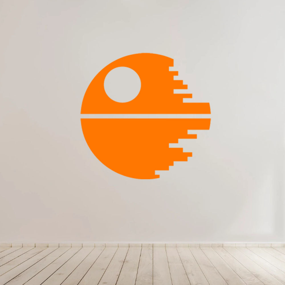Star Wars Death Star - Vinyl Decal Sticker for Home, wall, décor, room