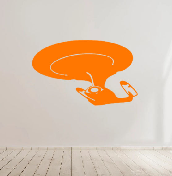 Enterprise Star Trek - Vinyl Decal Sticker for Home, wall, décor, bar, room
